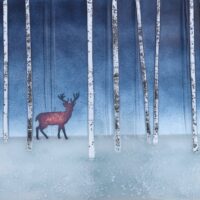 Winter Birches Wall Art or splashback - Image 3