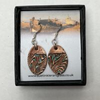 Industrial heritage earrings