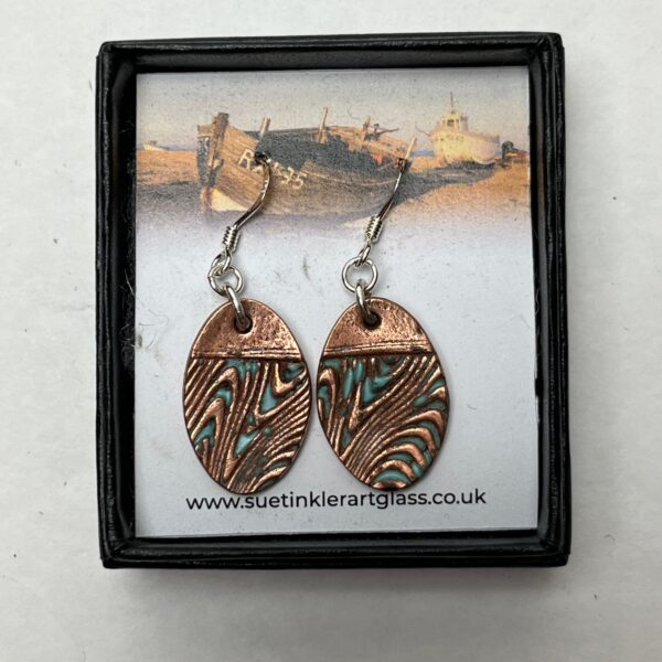 Industrial heritage earrings