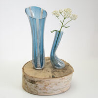 Winter Birches - pair of vases and stand - Image 3