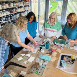 glass and silver jewellery course