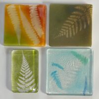 New! Sunday 10 November 2024 - Autumn leaves glass - Image 4