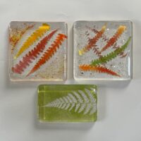 New! Sunday 10 November 2024 - Autumn leaves glass - Image 3