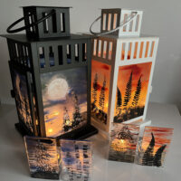Saturday 16 Nov 2024 - Glass lantern and tea lights course - Image 5